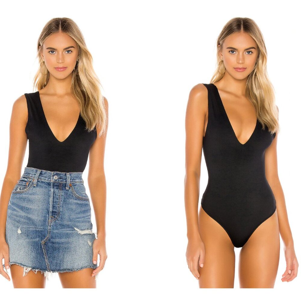 Free People Keep it Sleek Bodysuit